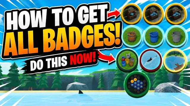 Drain the Lake Badge-Checkliste — Verfolge deinen Fortschritt zu 30/30